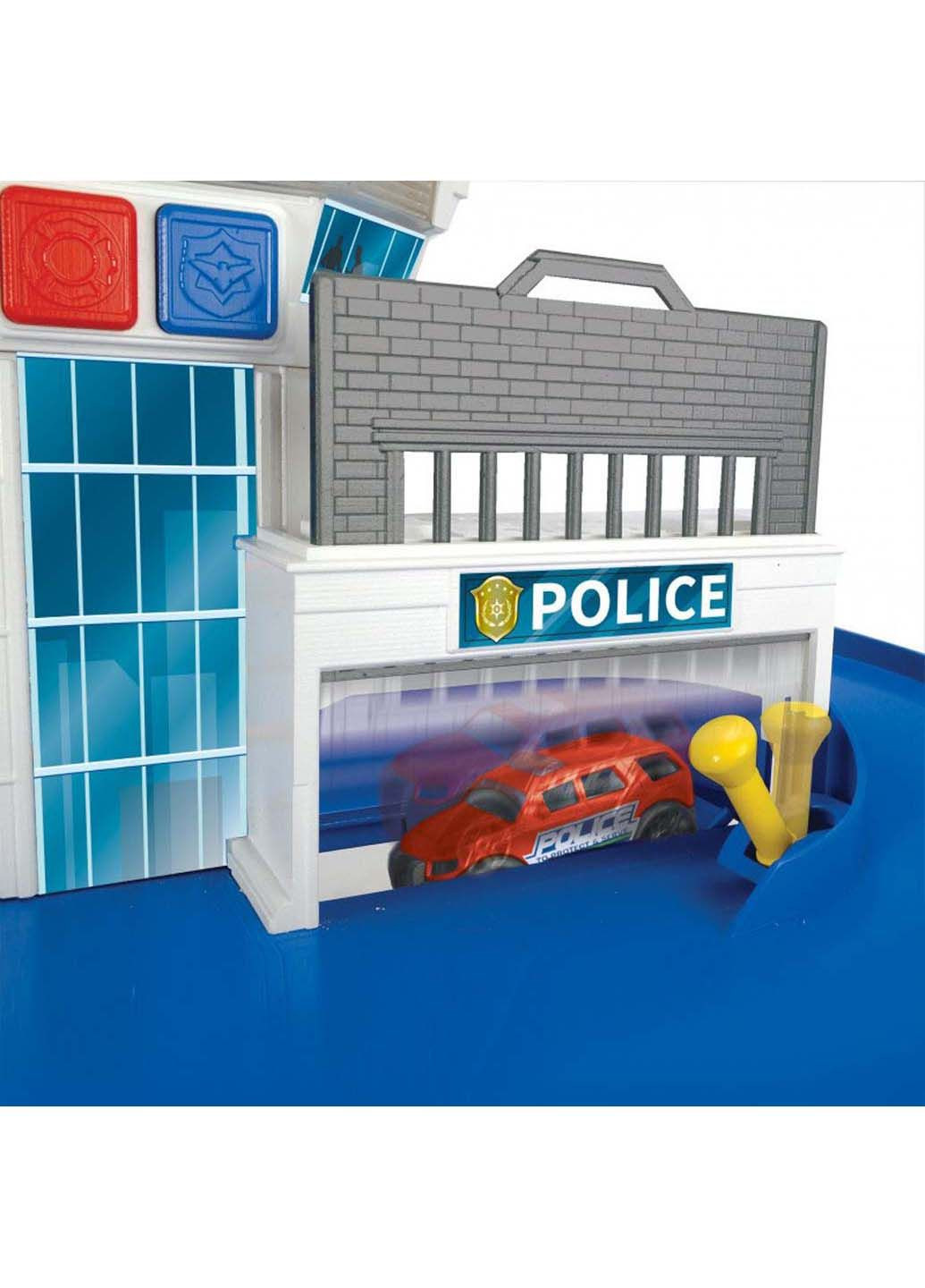Набір пожежна частина та поліцейська ділянка зі звуковими та світловими ефектами 18х52х23 см Dickie toys (278082673)