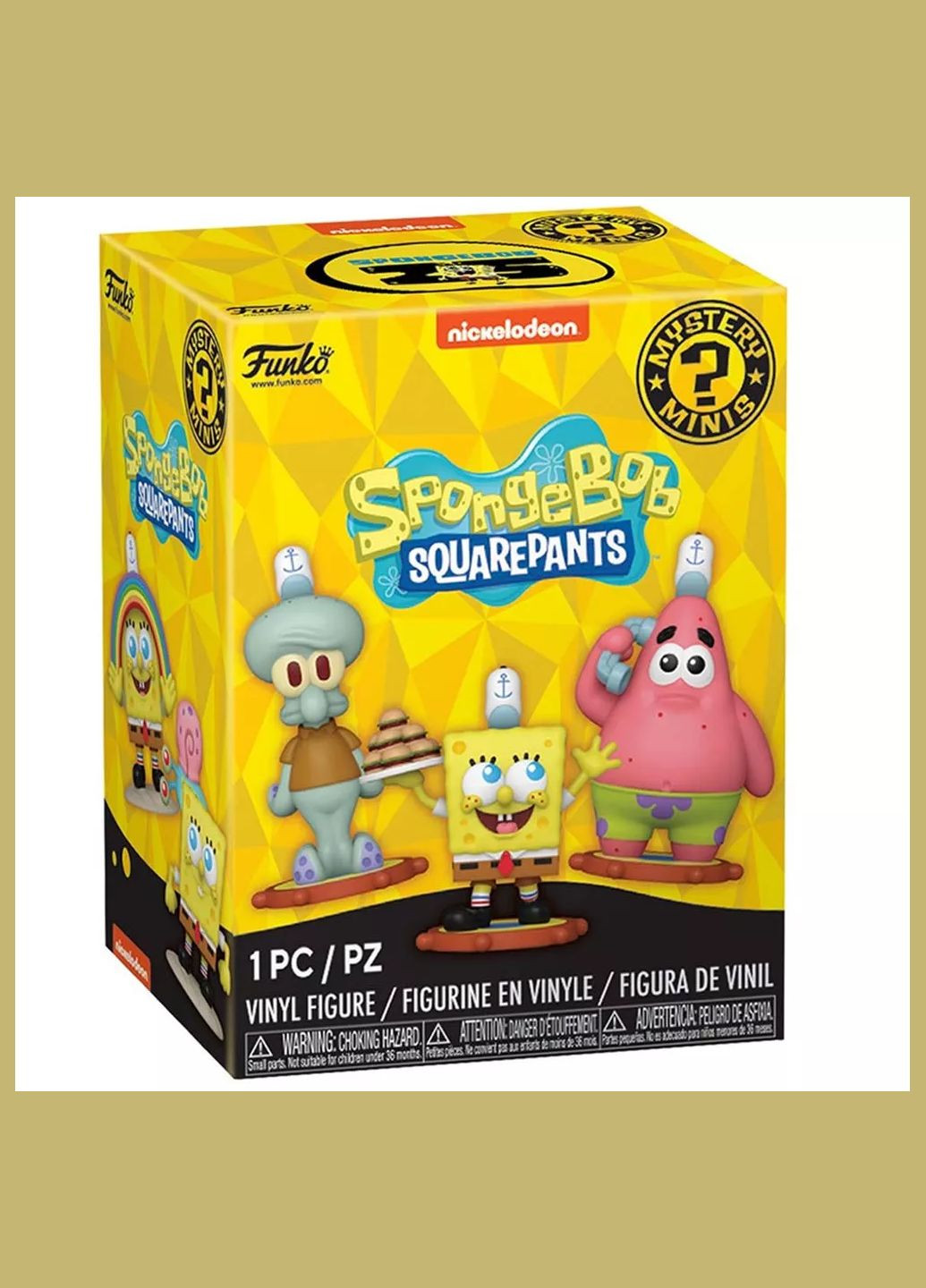 Фигурка-сюрприз Mystery Minis Губка Боб в ассортименте (76102) Funko Pop (326887523)