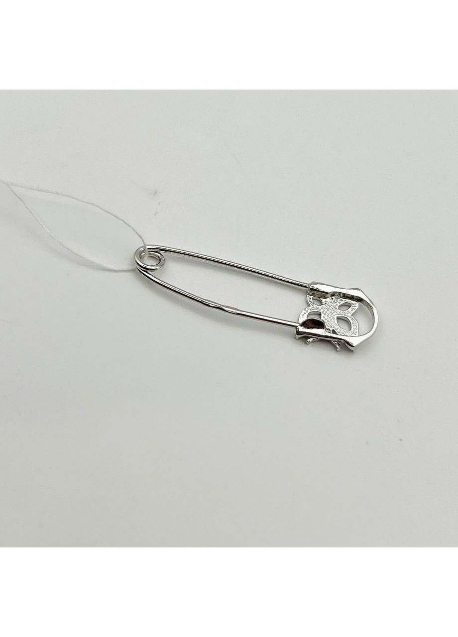 Брошка-шпилька срібна "Метелик" 0,8 г No Brand (369736894)