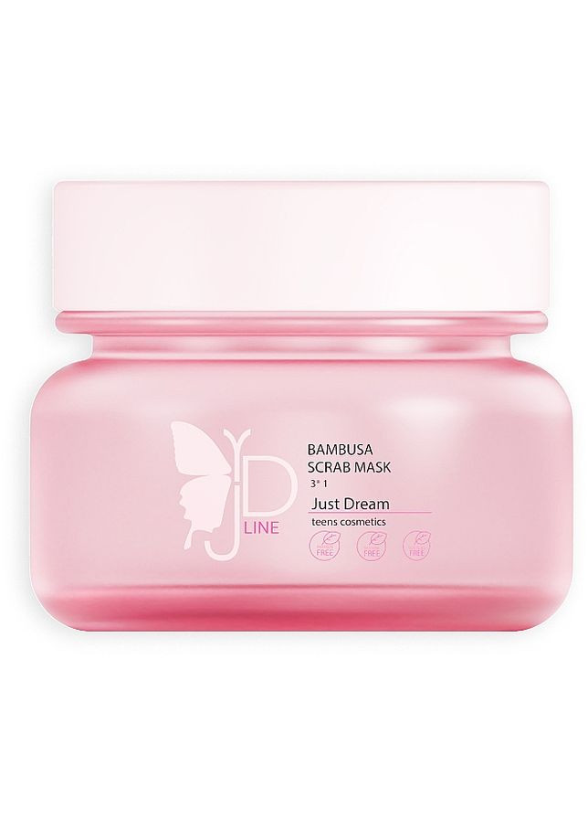 Маска-скраб 3 в 1 Bambusa Scrab Mask 3 in 1 50ml (1109686-77949) Just Dream Teens Cosmetics (369104469)