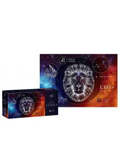 Пазлы "Знаки зодиака: Лев" (250 элем) Interdruk (361417313)