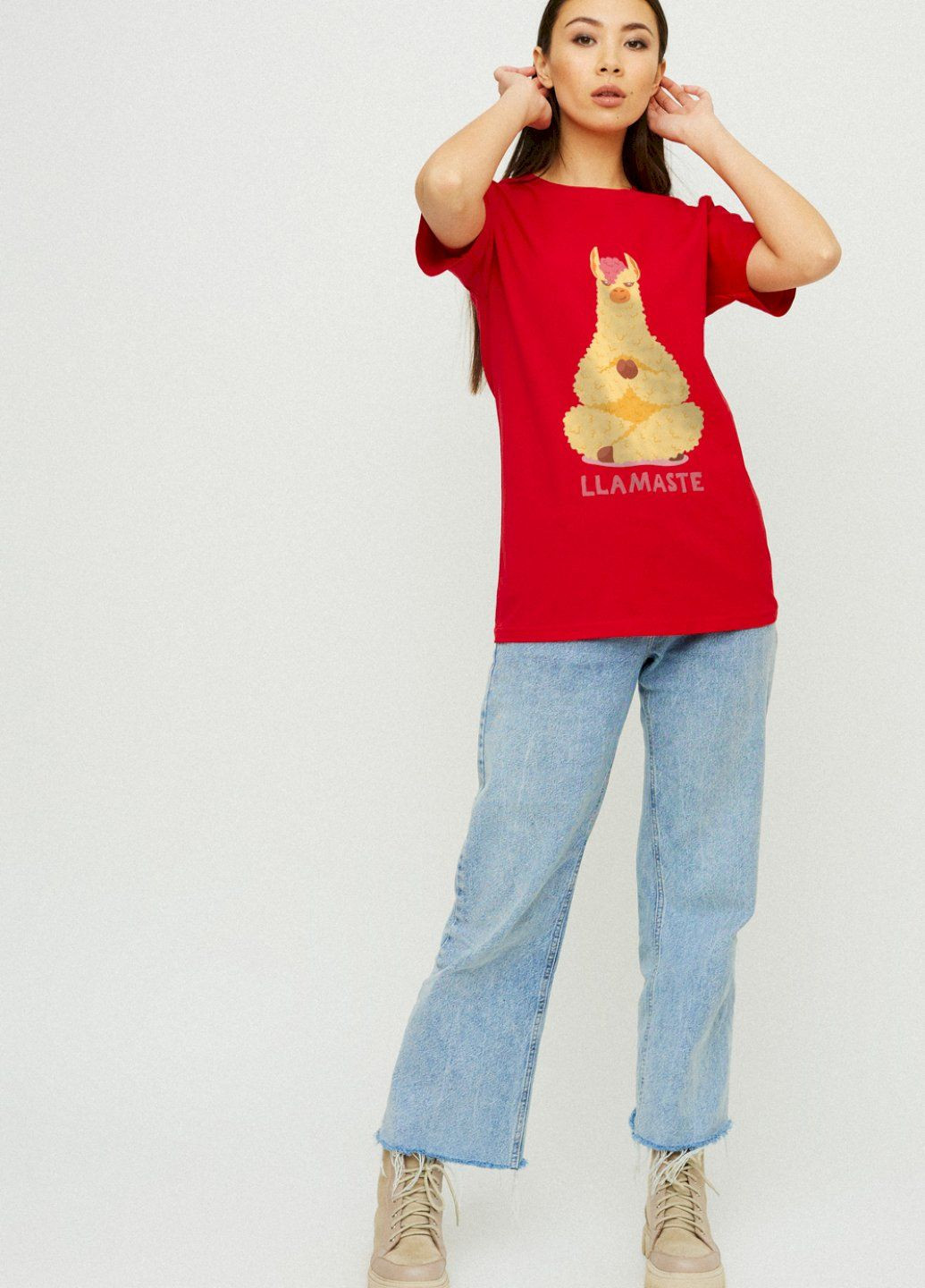 Футболка Boyfriend / дышащий принт / YAPPI - (325222170)