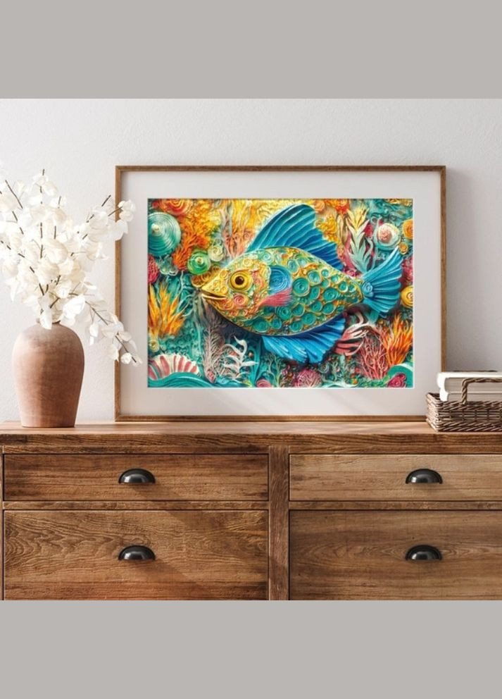 Пазл Квиллинговая рыба 1000 элементов CherryPazzi Cherry Pazzi (322073873)