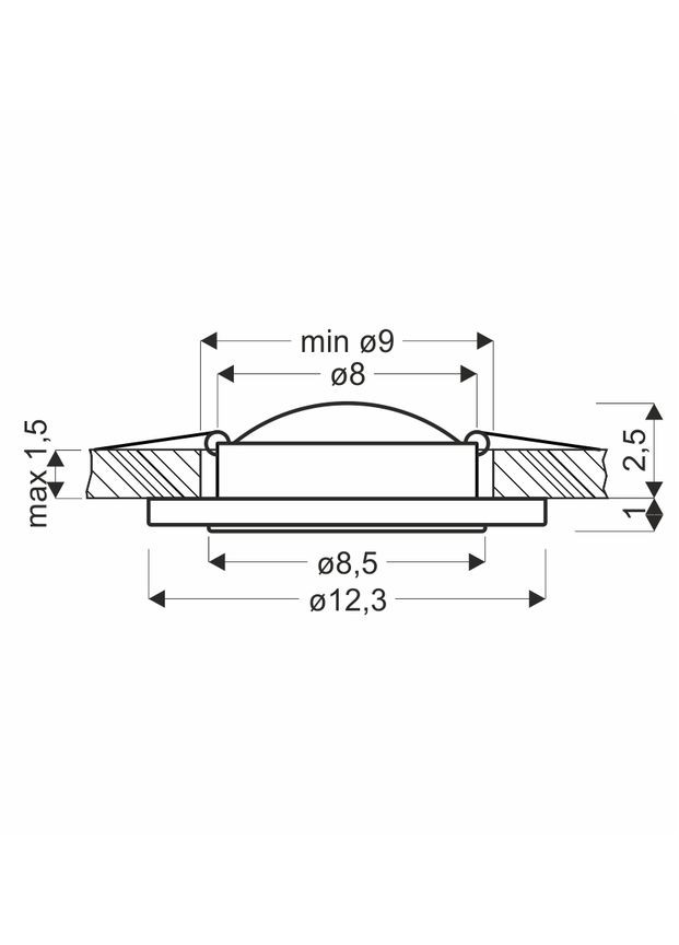 Точечный светильник SSP-29 (2203171) Candellux (361312870)