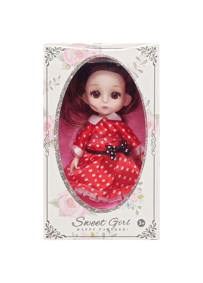 Дитяча лялька "Fashion Sweet Girl" 3396-144 Червоний Bambi (333703223)