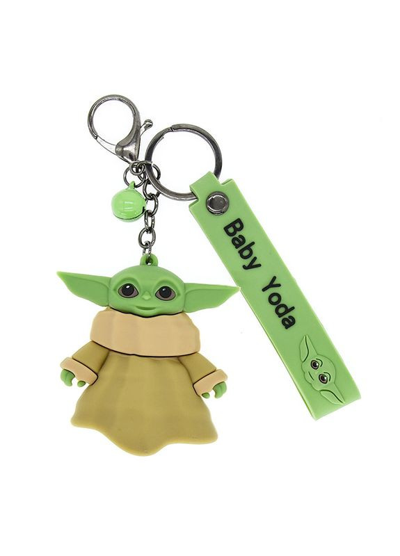 Йода брелок мандалорец Мастер Йода Звездные войны Star Wars Yoda на рюкзак, ключи Shantou (289876262)
