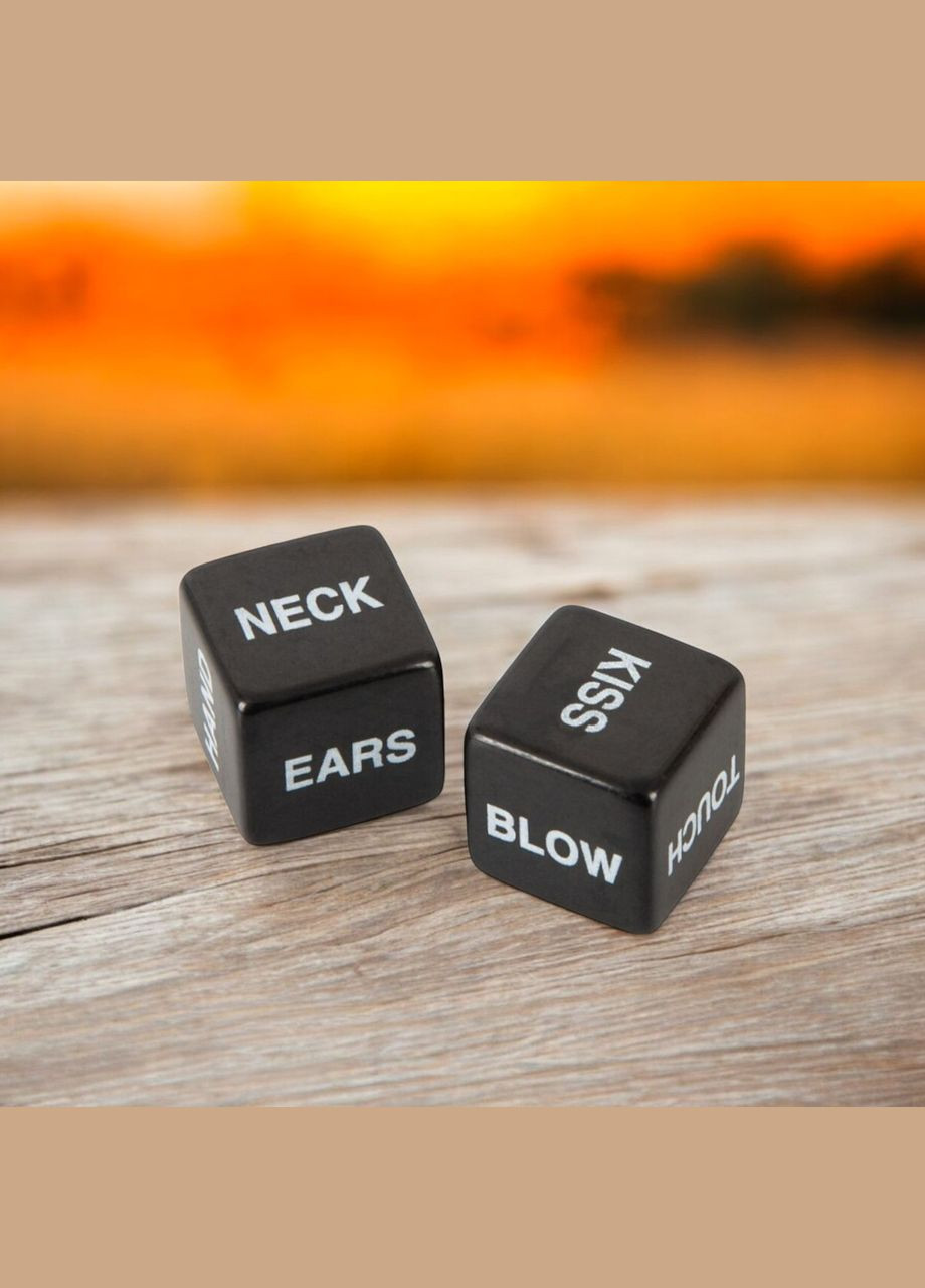 Набор из 2 кубиков черных для взрослых с секс заданиями Magic Shiver Orion (307073283)