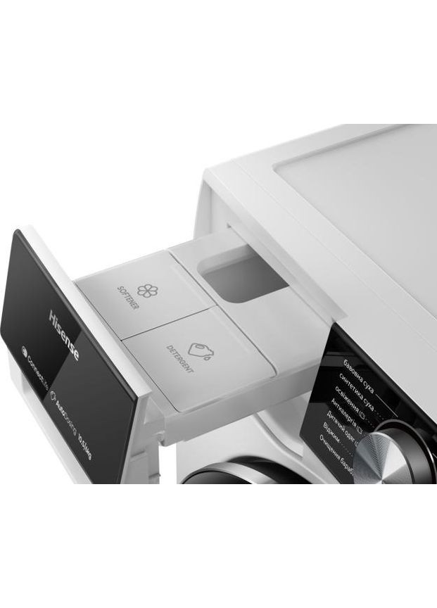 Прально-сушильна машина WD5S1045BW/UA (7087428) Hisense (360400672)