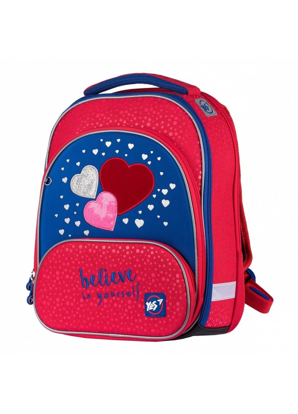 Шкільний рюкзак S-30 JUNO ULTRA "Heart beat" 555479 Yes (278404456)