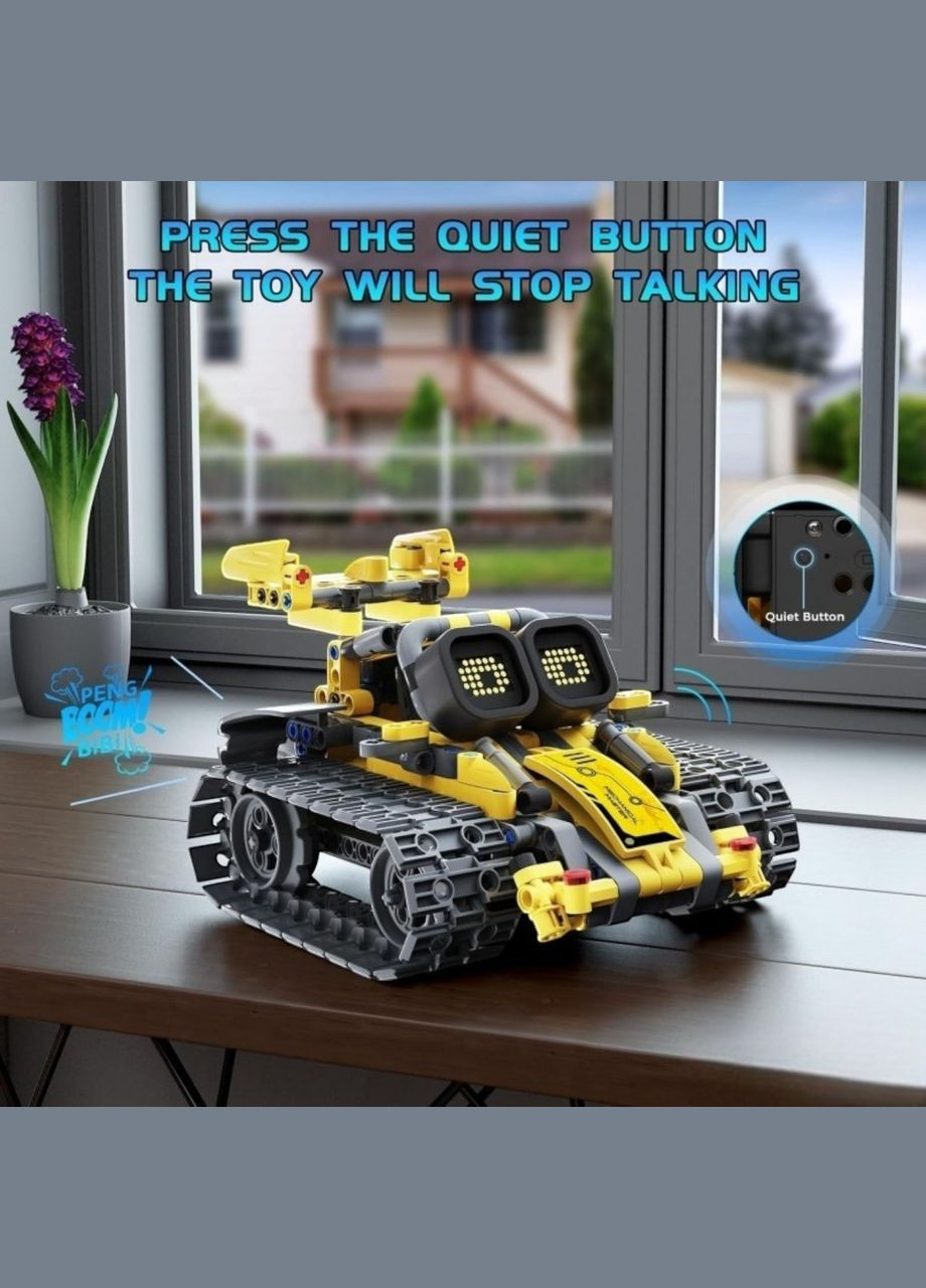 Конструктор iM.Master 8060 Yellow Wall-E – Трансформер 3 в 1 на радіокеруванні Unbranded (341288571)