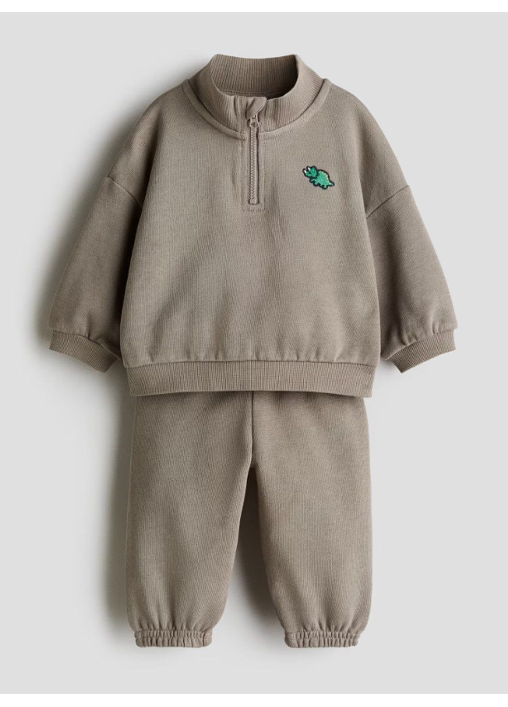 Коричневий зимній костюм H&M