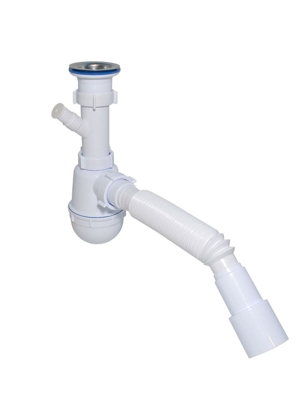 Сифон А-40059 для мийки 1 1/2″ з відводом під пральну машину Waterstal (335040873)