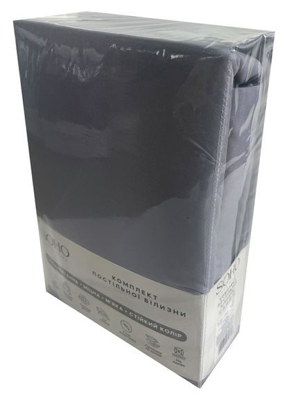 Комплект постільної білизни Сімейний 150х200 см Maison Grey Soho (370607065)