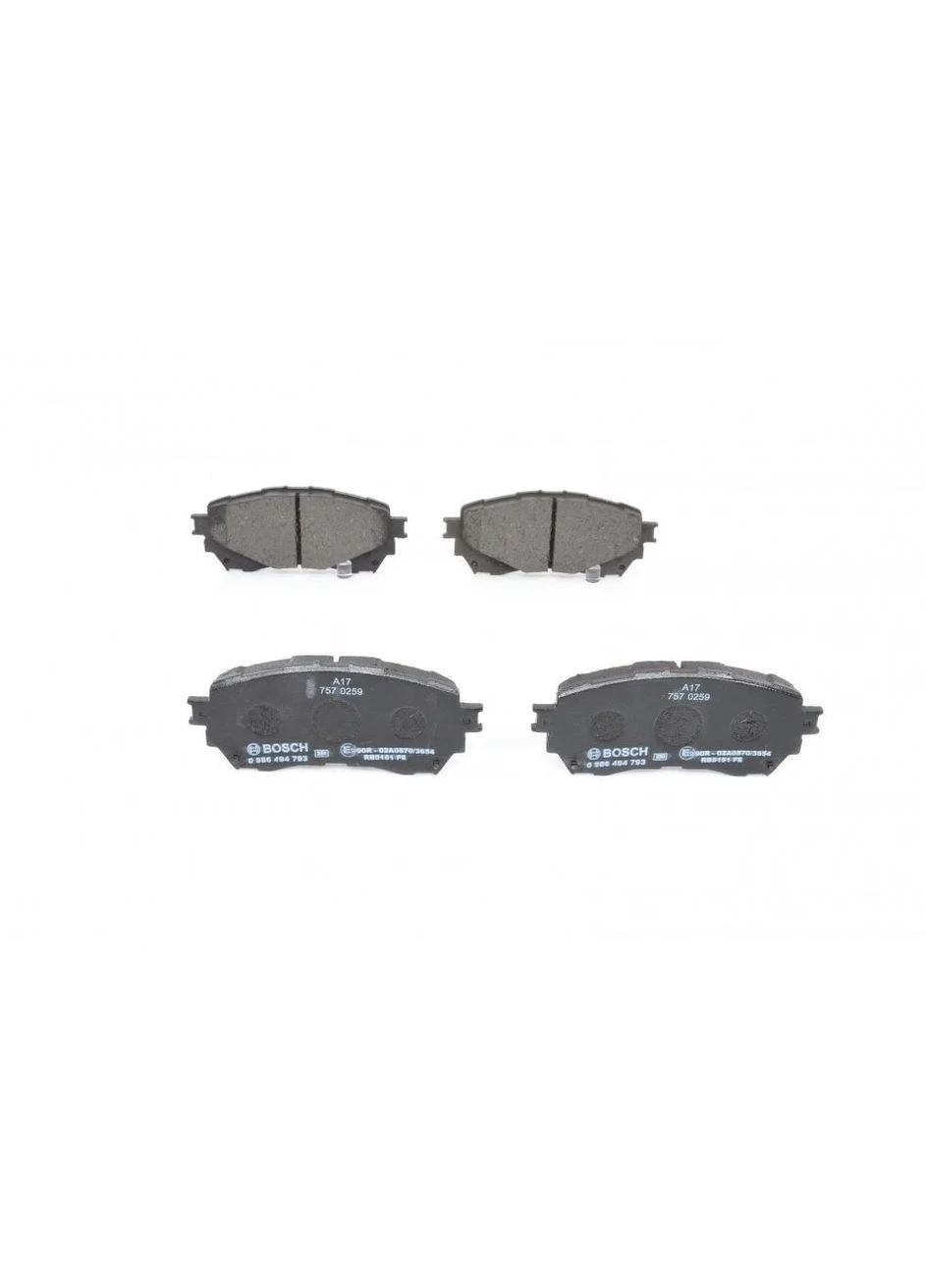 Колодки гальмівні (передні) Mazda 6 12 0 986 494 793 UA63 Bosch (361637004)