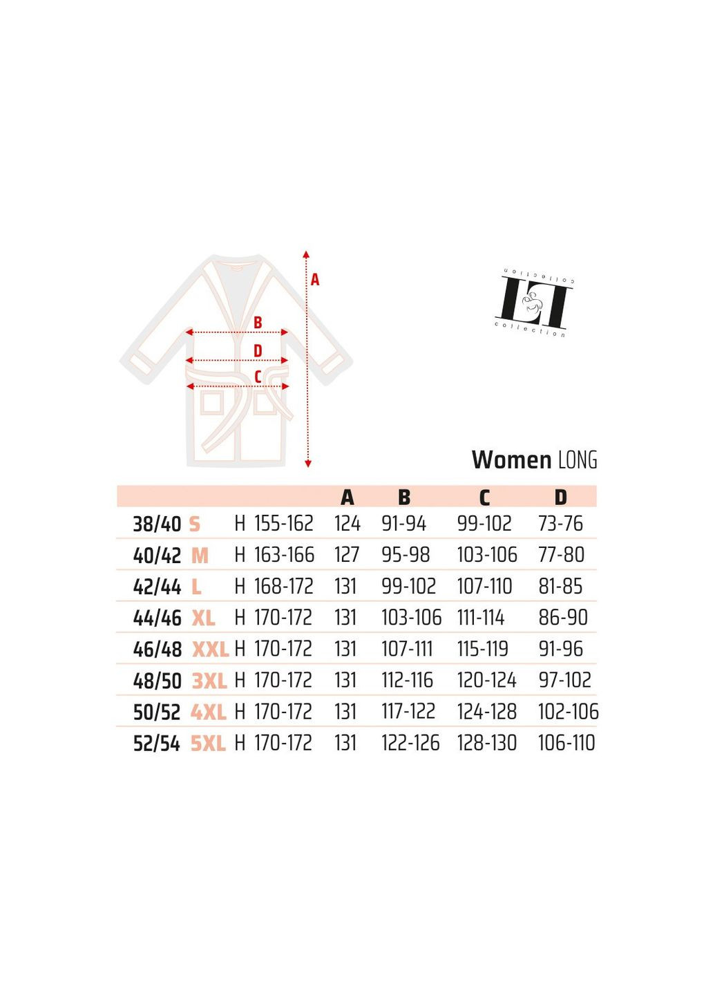 Халат жіночий теплий з капюшоном 2553 Angora L&L (369174272)
