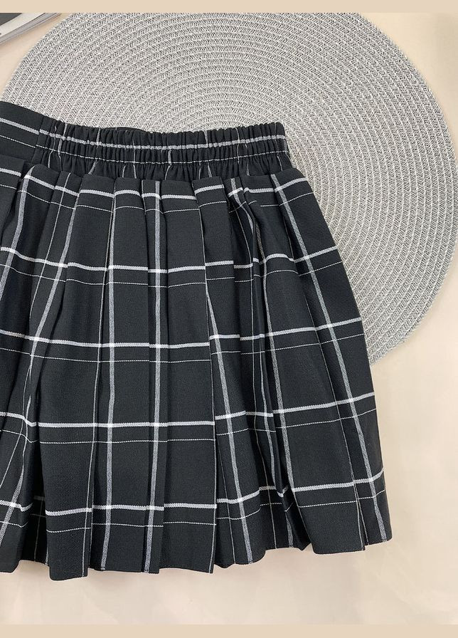 Шкільна спідниця в клітинку Mevis (300368462)