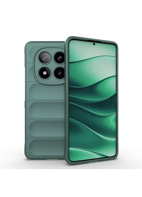 Чохол для смартфона Cosmic for Xiaomi Redmi Note 14 Pro Plus 5G Dark Green (MagicShXiNo14p+Green) No Brand Magic Shield (370646110)