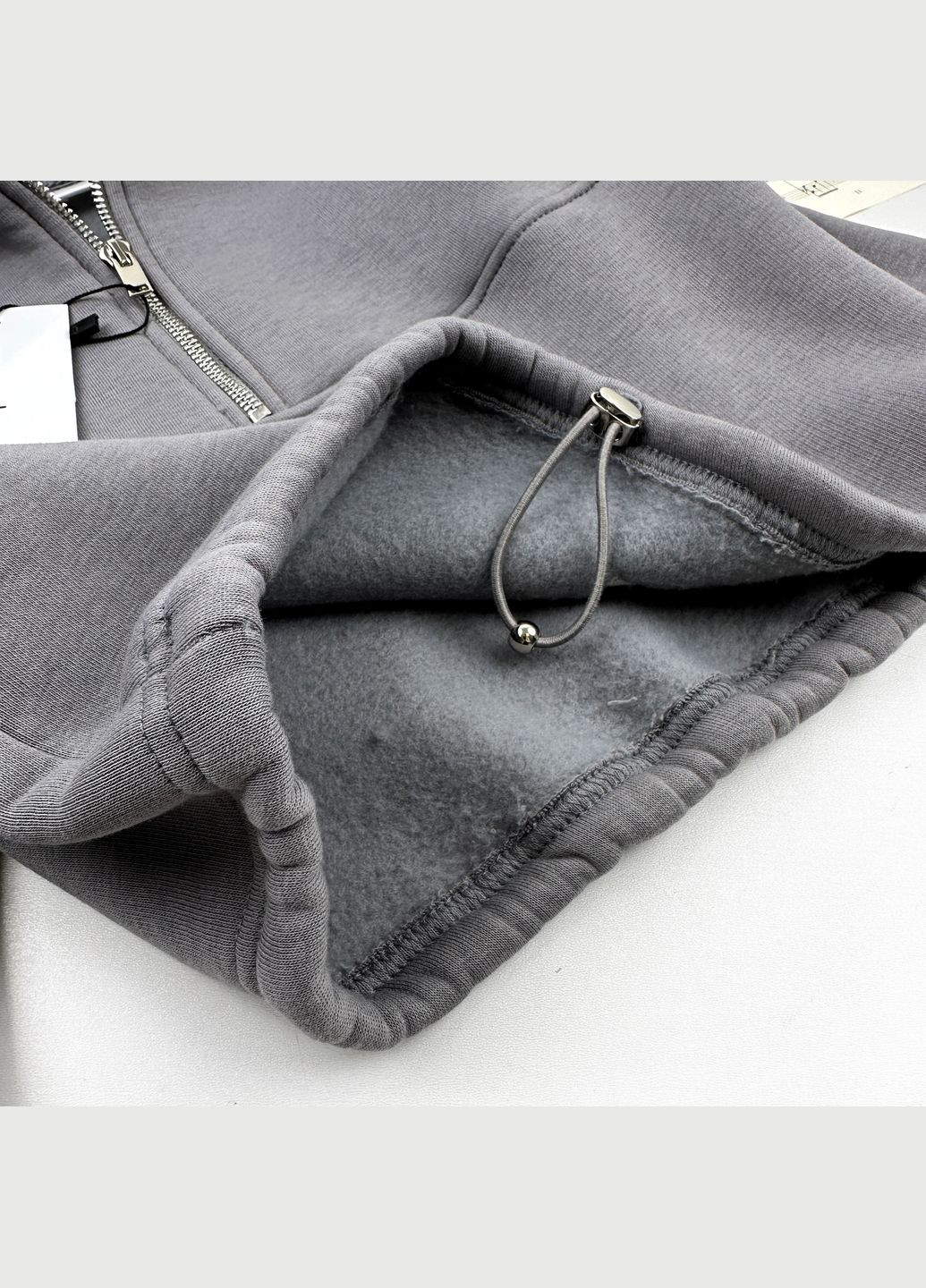 Серый кофта спортивная утепленная всесезон 3sw-g-01-11243 Marakas