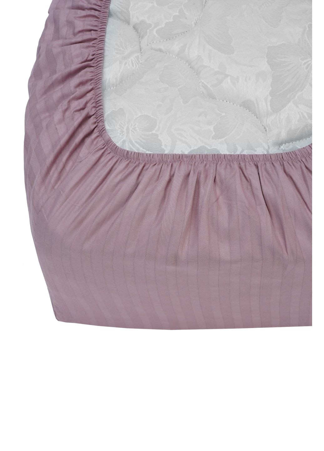 Простынь на резинке страйп-сатин Orchid 190х200 (GDSSOSHEETF190200) Good-Dream (321966975)