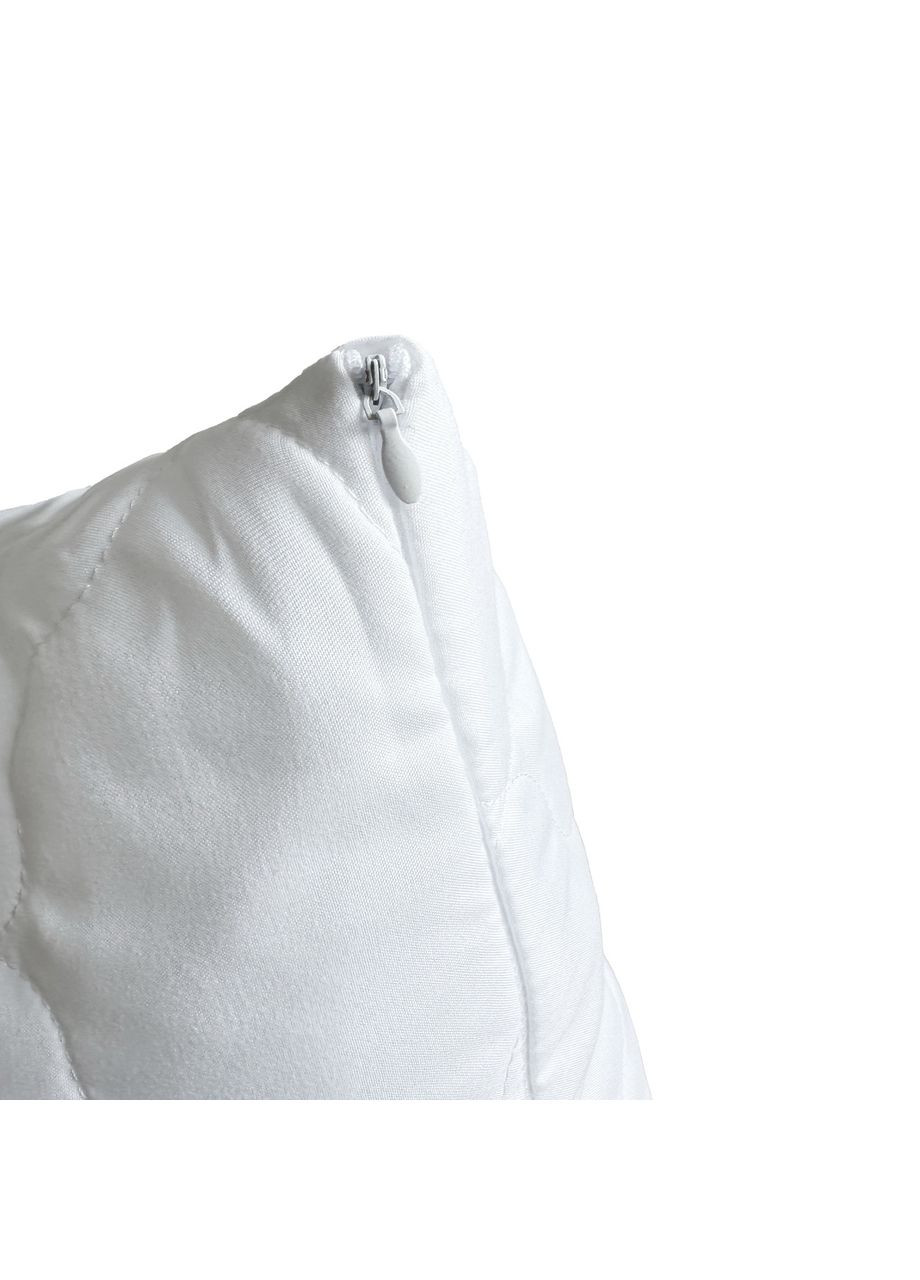 Чохол для подушки на застібці 50х70 см Білий No Brand (325864720)