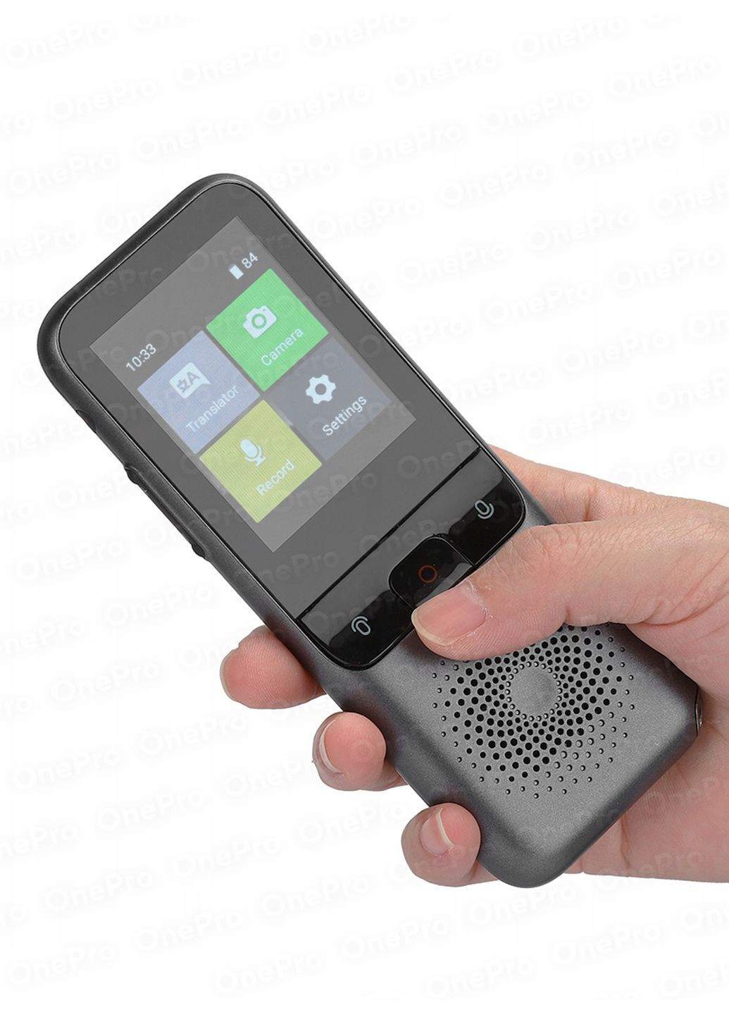 Голосовий перекладач T11 138 мов з ШІ перекладач по фотографії Wi-Fi / перекладач мов у реальному часі OnePro (365553281)