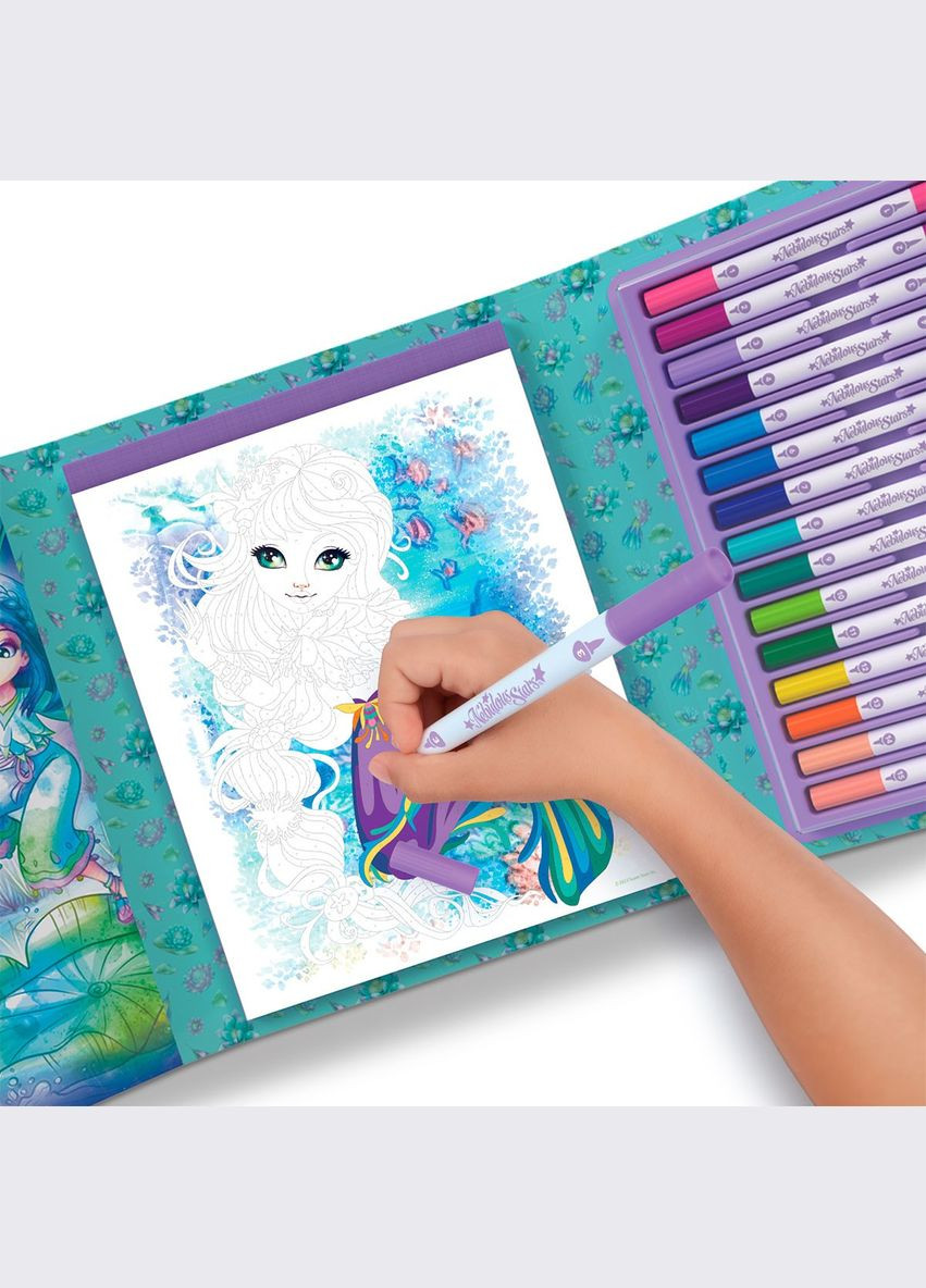 Набір для творчості Розмальовка по номерах: Чарівні світи зірок Nebulous Stars (344450090)