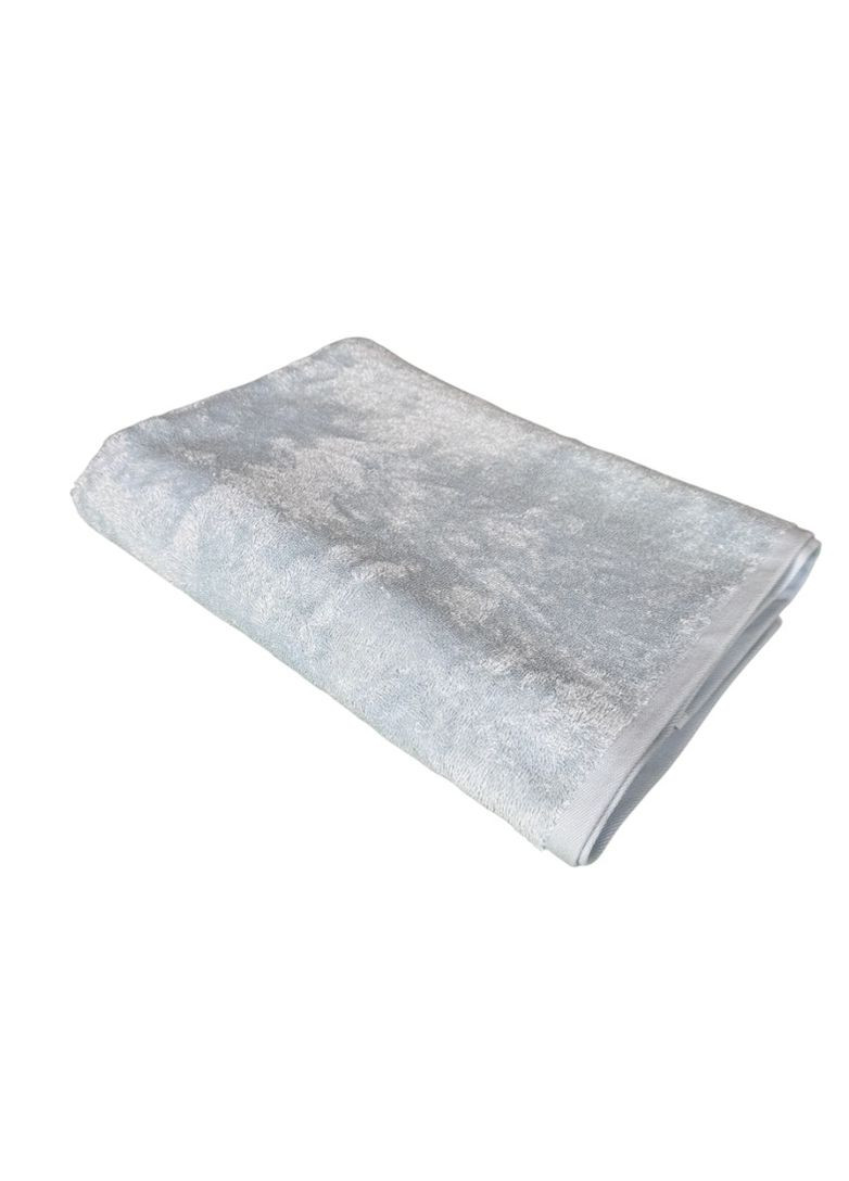 Рушник махровий для ванної 70х140 см світло-блакитний TC303376088 TURComFor однотонний світло-блакитний