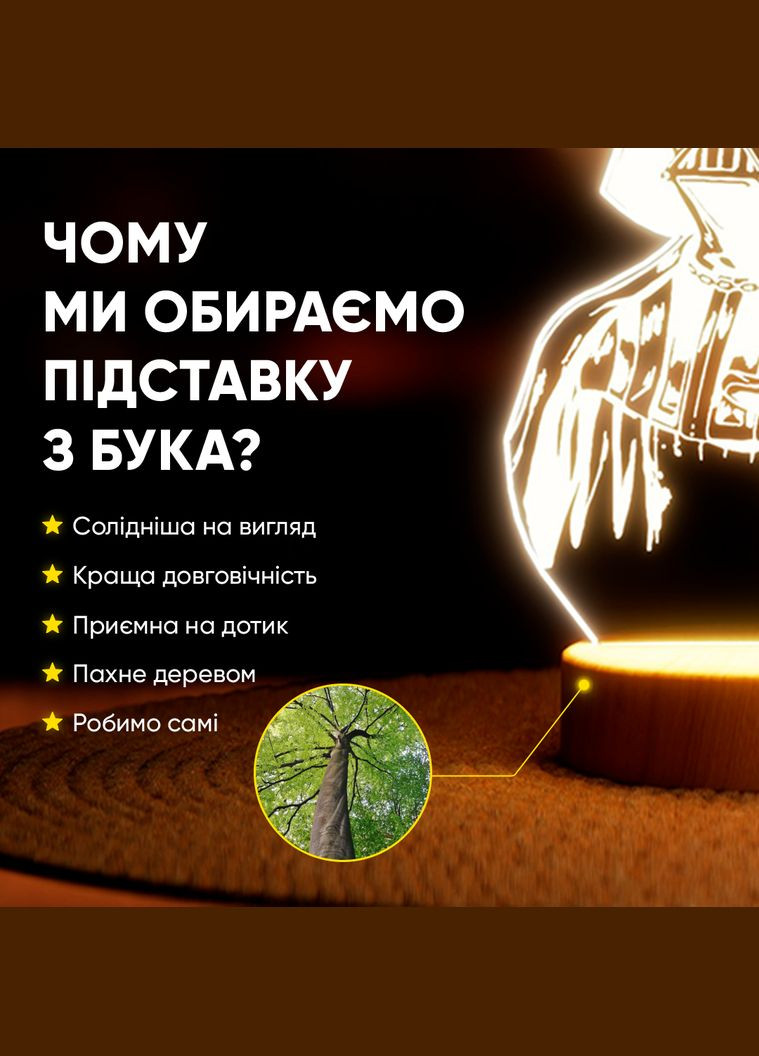 Світильник-нічник від USB "Дарт Вейдер" Lampic (308250542)