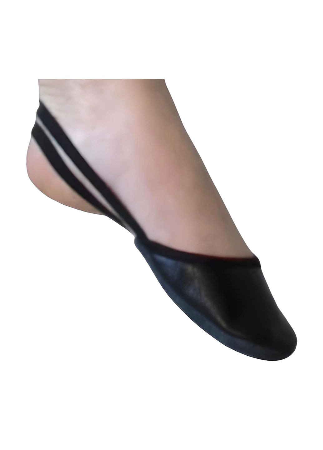 Чёрные черные кожаные получешки. Vlad&K (302878824)