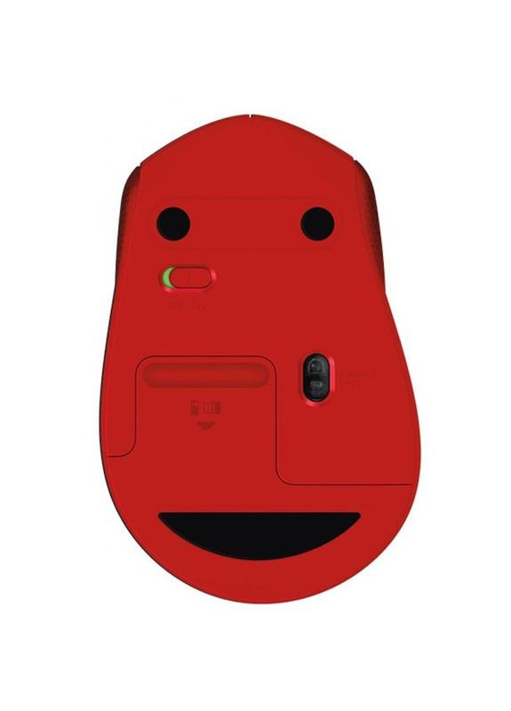 Миша бездротова M330 Silent Plus Red (910-004911) Logitech (370619021)