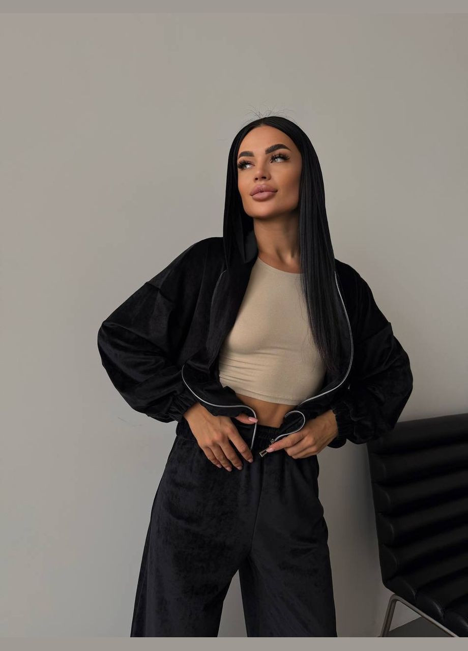 Ідеальний жіночий спортивний костюм з велюрум SAVOY BRAND (330258485)