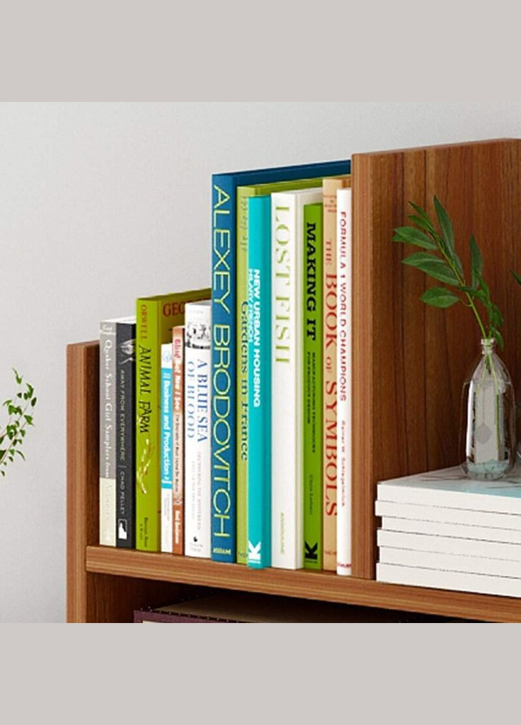 Настольная книжная полка из дерева Куприн капучино (КПЛ-000909) No Brand (328414500)