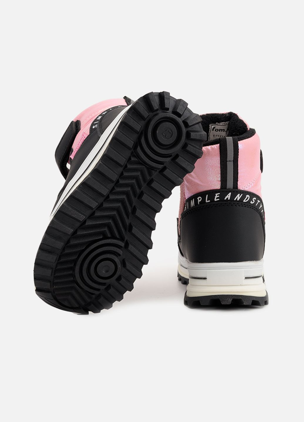 Дутики для дівчинки колір рожевий CB-00260318 No Brand (314911055)