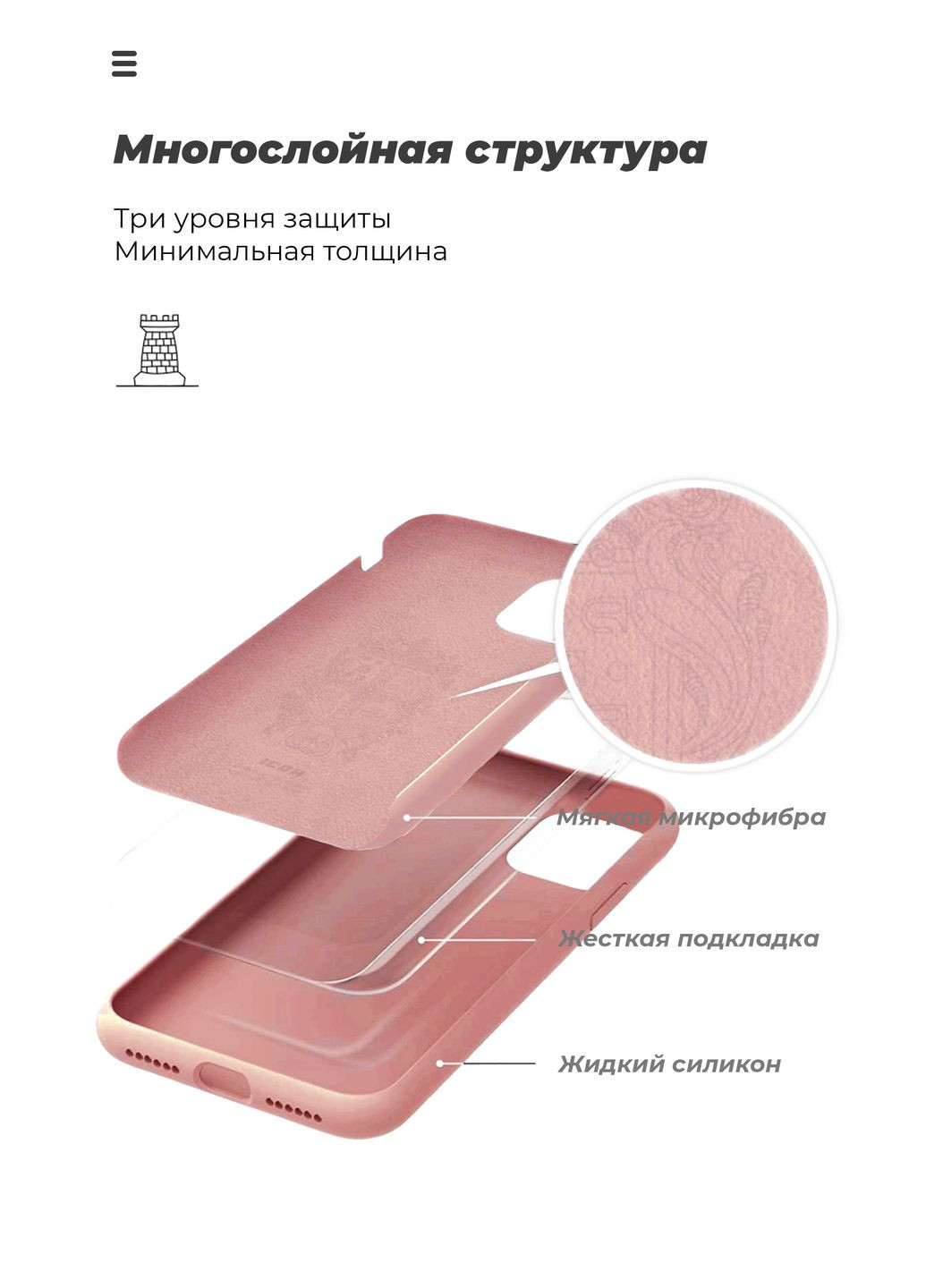 Панель ICON Case для Huawei P Smart 2021 (ARM57794) ArmorStandart (259967436)