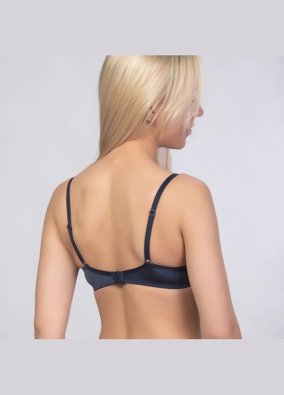 Синий бюстгальтер на косточках Elita с косточками