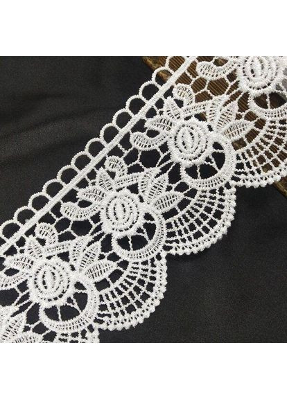 Кружево макраме 8,5 см (13 м) Цвет - Белый (729-76-001) Plus-plus (352746277)