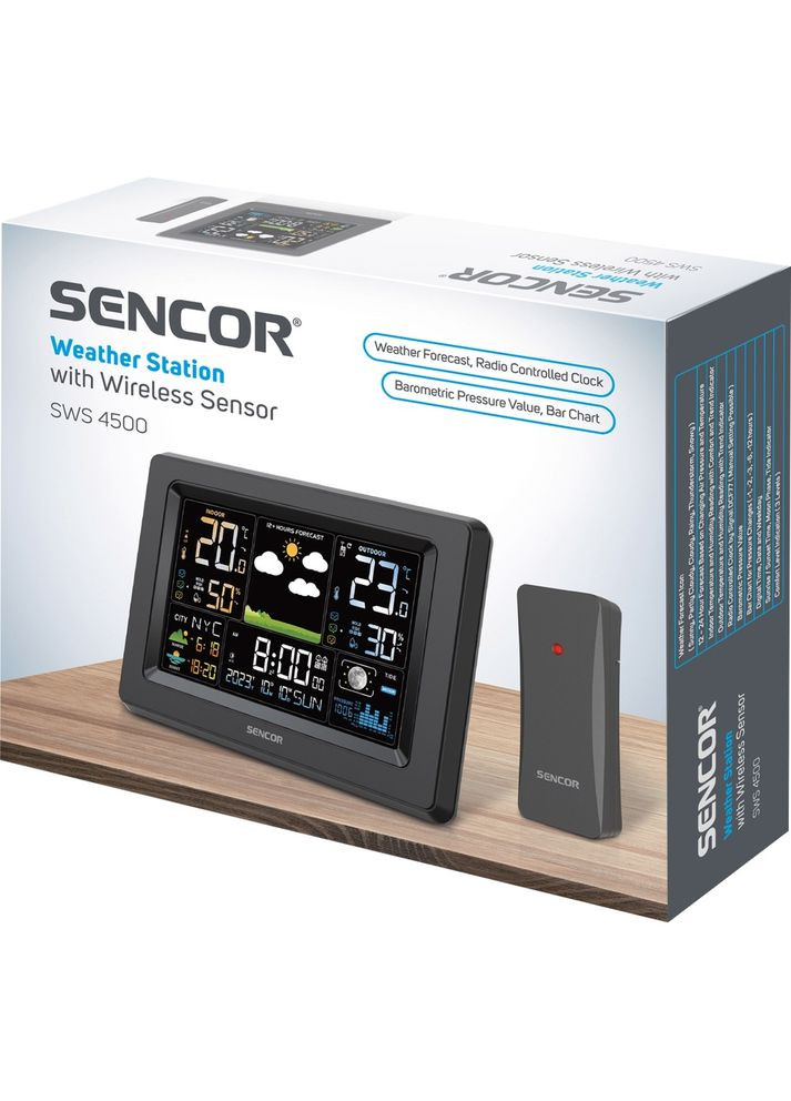 Метеостанция SWS4500 Black Sencor (365233911)