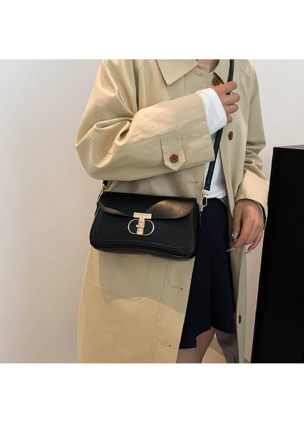 Кросбоді жіноче з клапаном на замку P2-1601A Lilly (369892899)