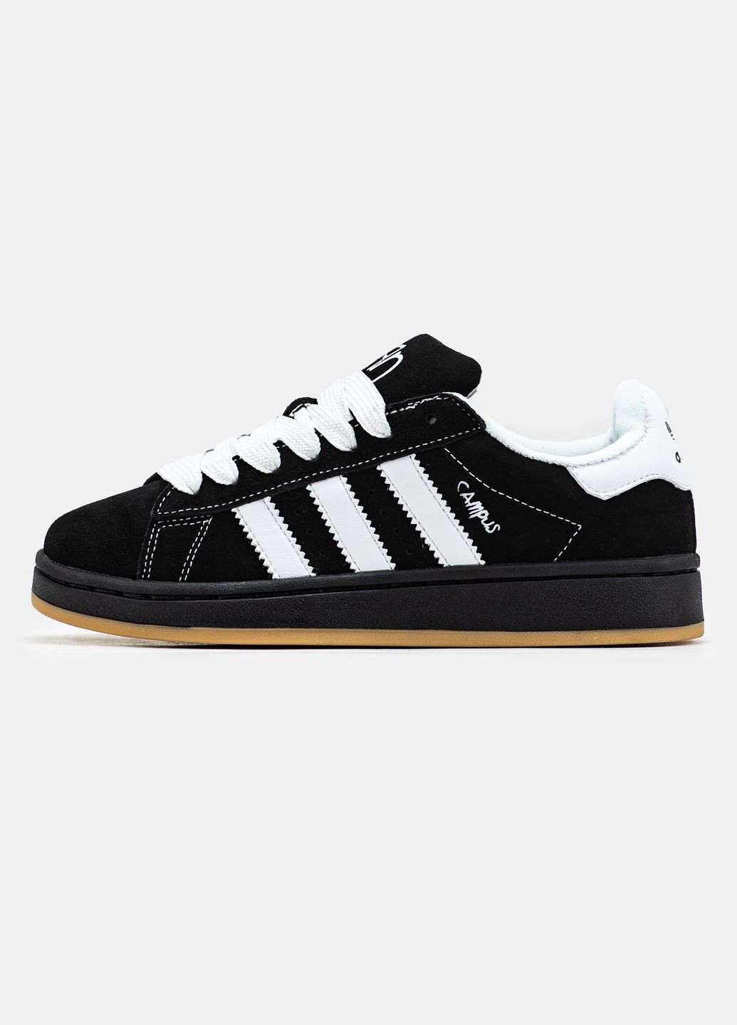 Кросівки жіночі і чоловічі Adidas Campus 00s x Korn black white | Адідас Кампус чорні білі No Brand чорні всесезони (315018934)