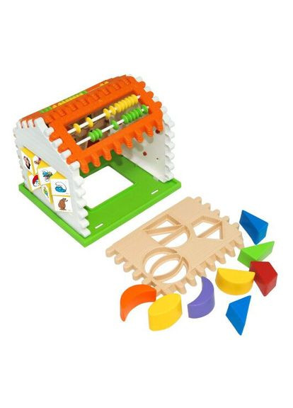 Игрушка развивающая Tigres Сортер Smart House Смурфы 21эл (40069) Тигрес (368718186)