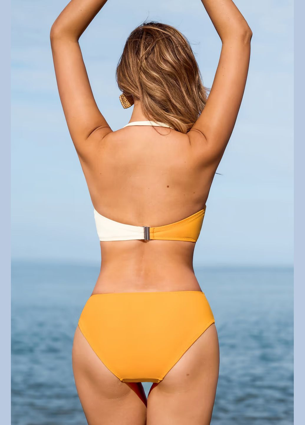 Комбинированный летний купальник CUPSHE