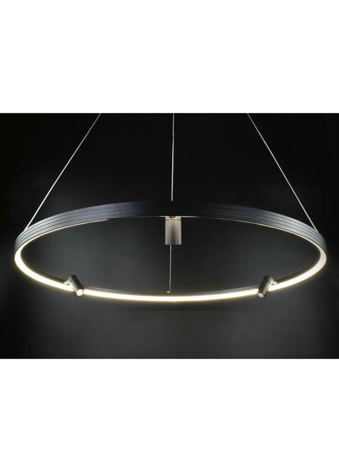 Люстра світлодіодна підвісна LED світильник для квартири на стелю ледве 26830 Чорний 35-180х60х60 см. Sunnysky (324396484)