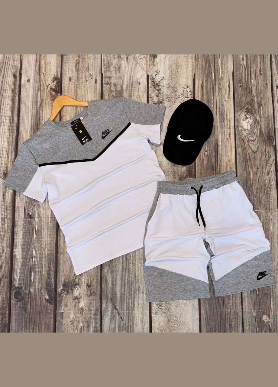 Топовый набор на лето (футболка+шорты+кепка) No Brand (331006517)