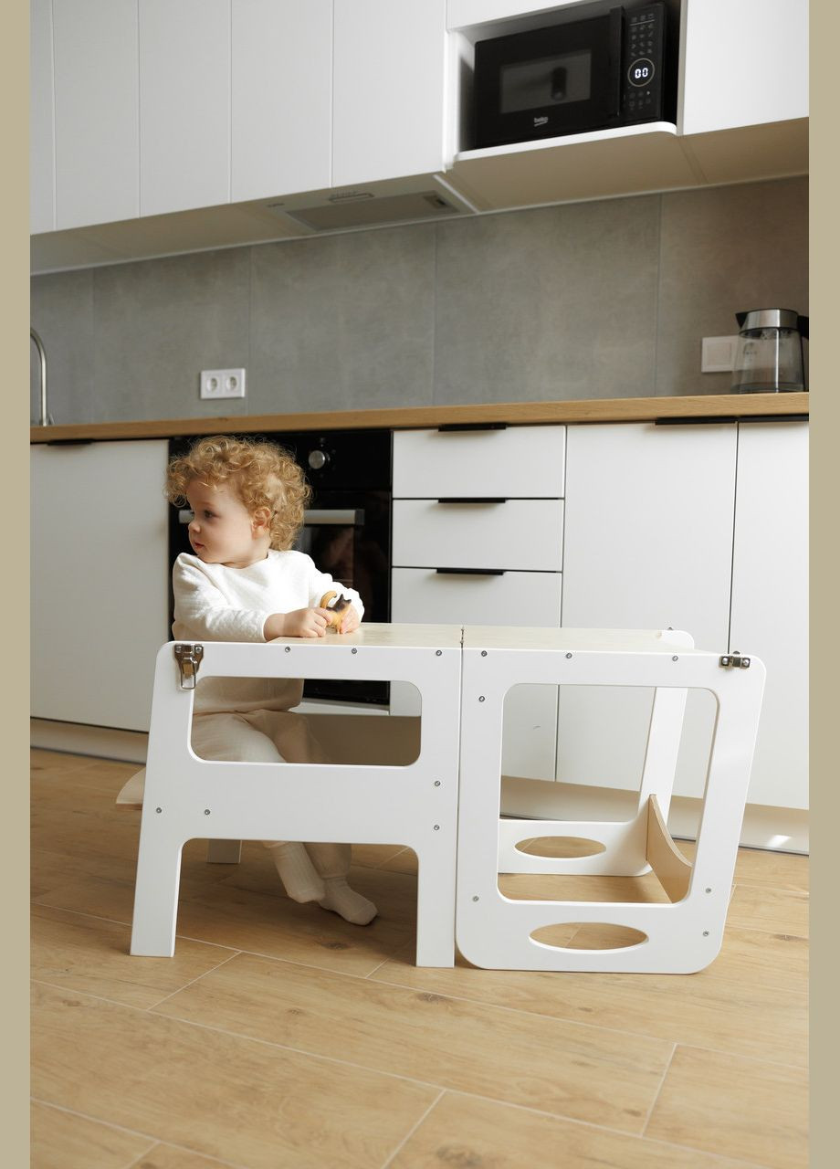Башня помощник трансформер Монтессори 3 в 1 стол со стулом YokoTower & Ohoche Yoko Tower (361225181)