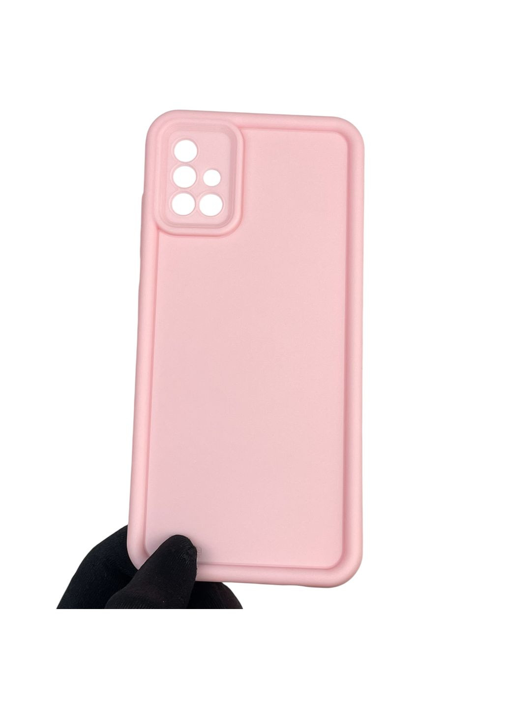 Чохол силіконовий Soft Touch для Galaxy A51 (SM-A515F) рожевий (Повний захист камери) Samsung (366390267)