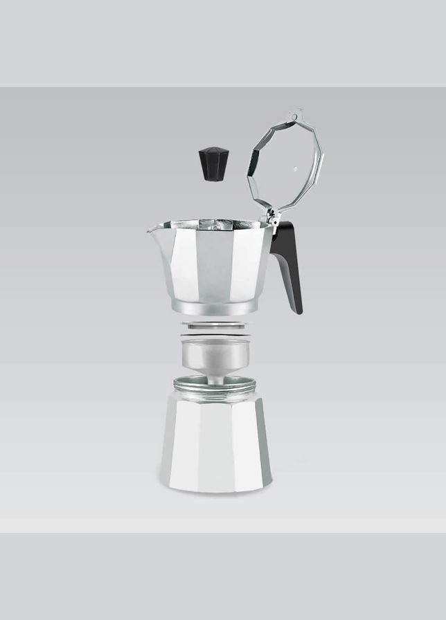 Кофеварка гейзерная MR-1666-3 150мл алюминиевая Maestro (336522383)