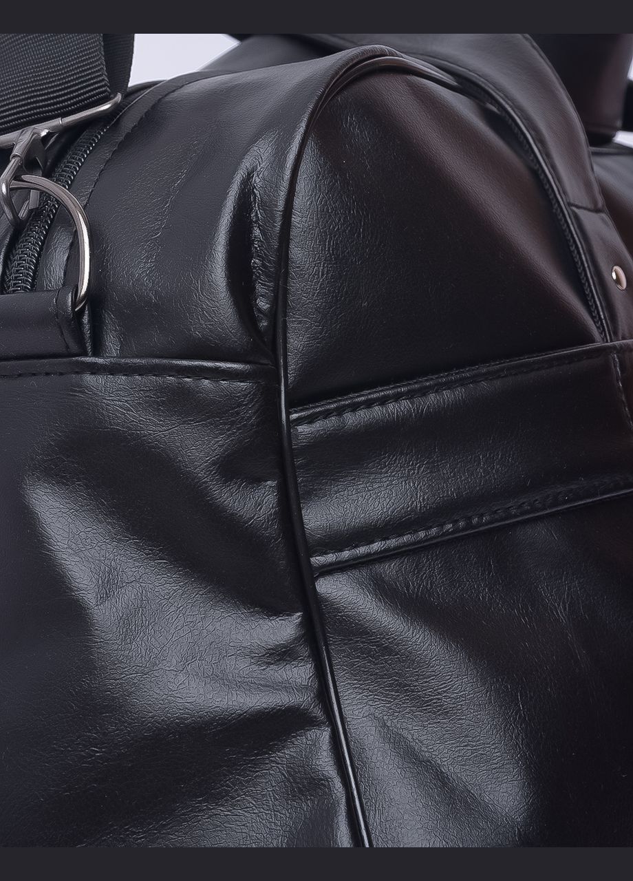 Дорожня сумка чорна шкіряна Sport HYDE (284724778)