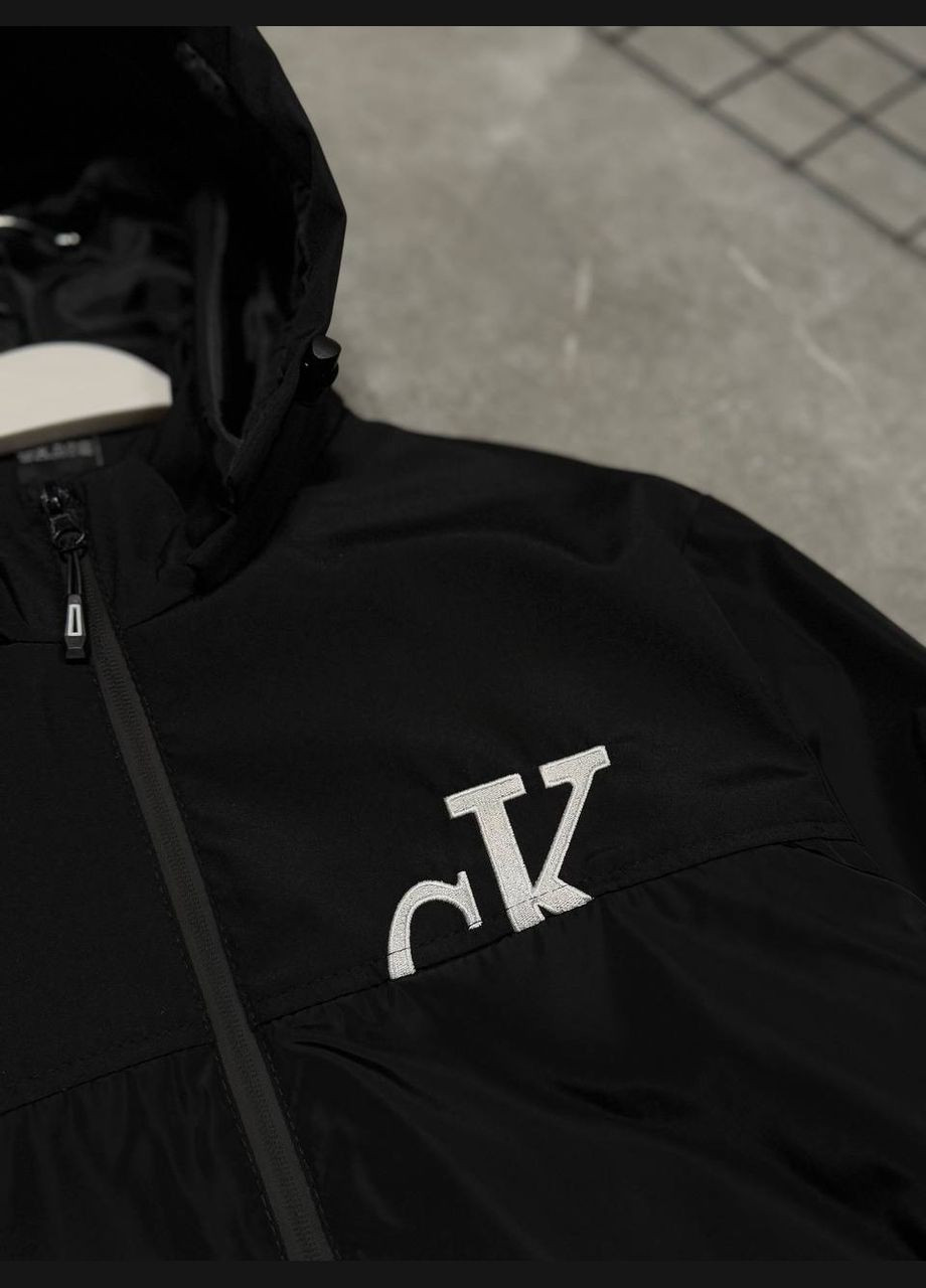 Чорна вітровка No Brand