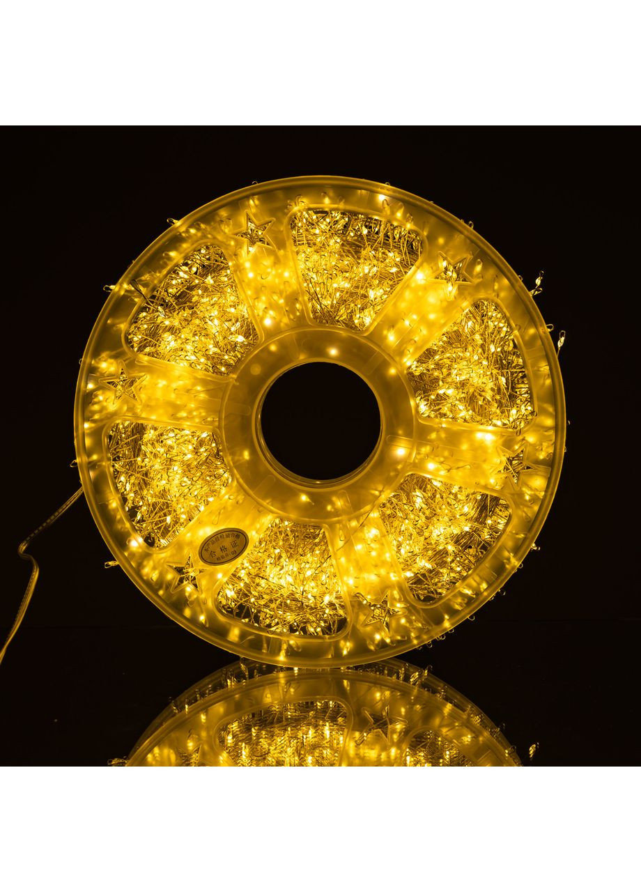 Рождественская гирлянда роса светодиодная хвойная лапа на елку новогодняя 100 метров 3000 лед диодов праздничная елочная No Brand (369156323)