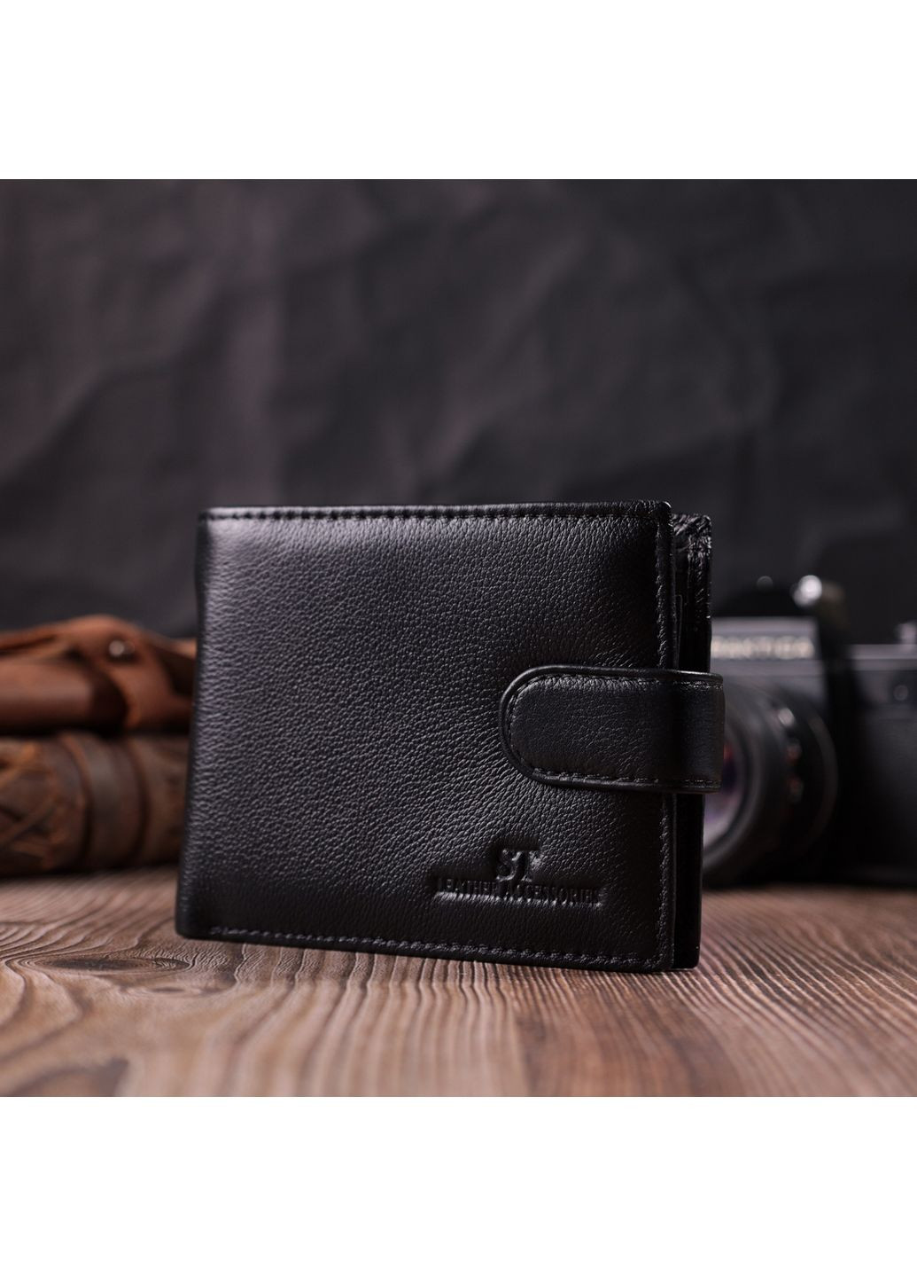 Чоловічий шкіряний гаманець st leather (288188315)